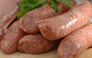 Pork, Sage & Red Onion Sausages - Pack of 6