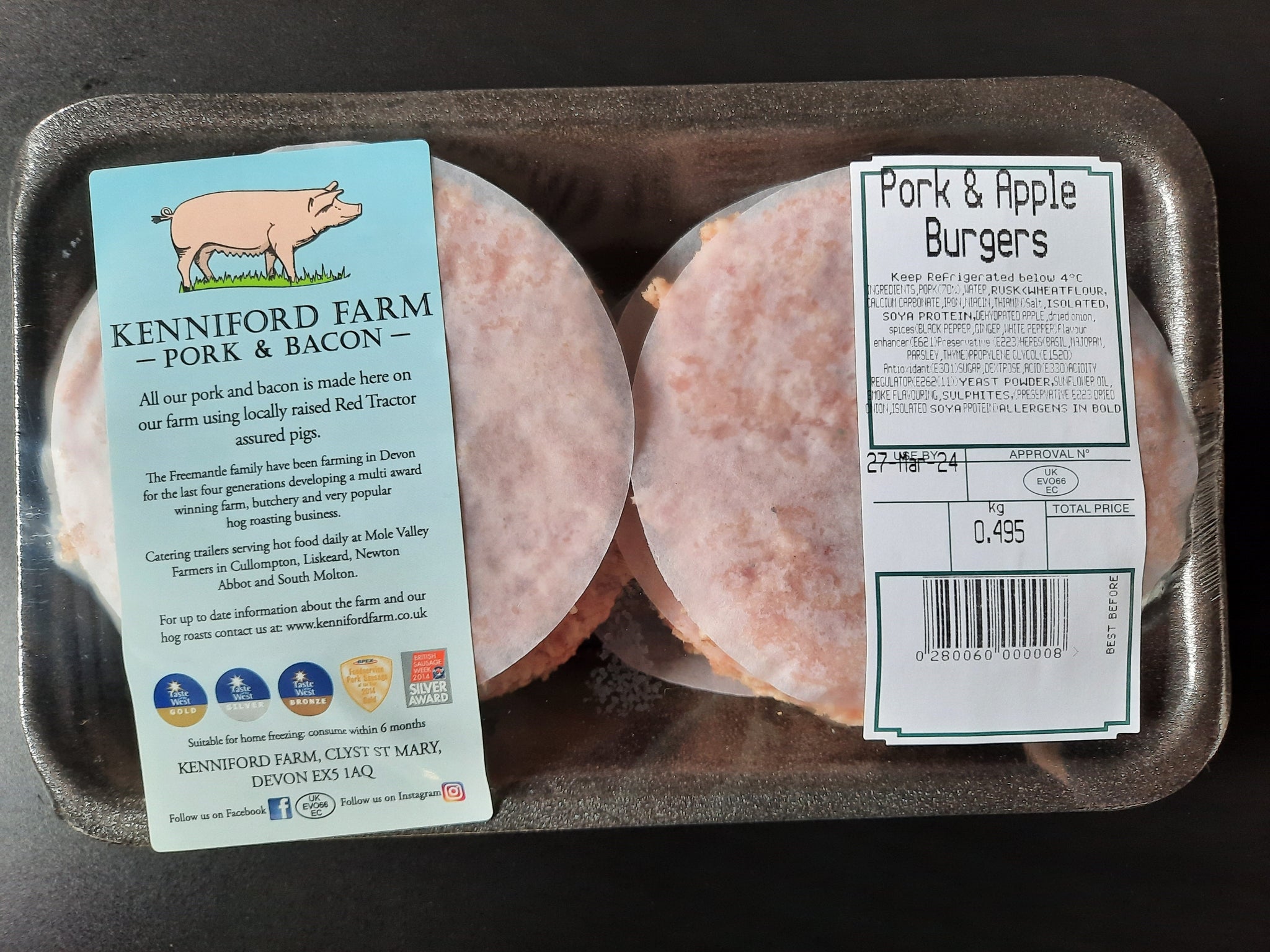 Pork & Apple Burger Summer Bundle