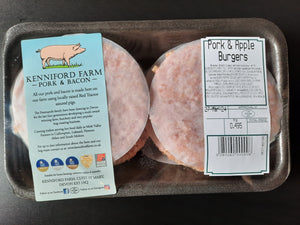 Pork & Apple Burgers - Pack of 4