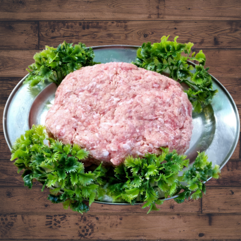 Pork, Sage & Red Onion Sausage Meat -500g tube
